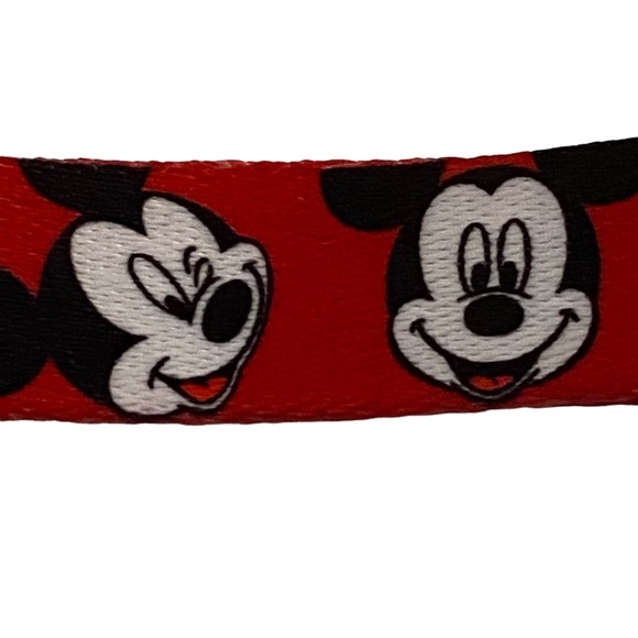 DISNEY Red Mickey Mouse Dog Collar Size: M 12.9” - 20.5” - Picture 4 of 6